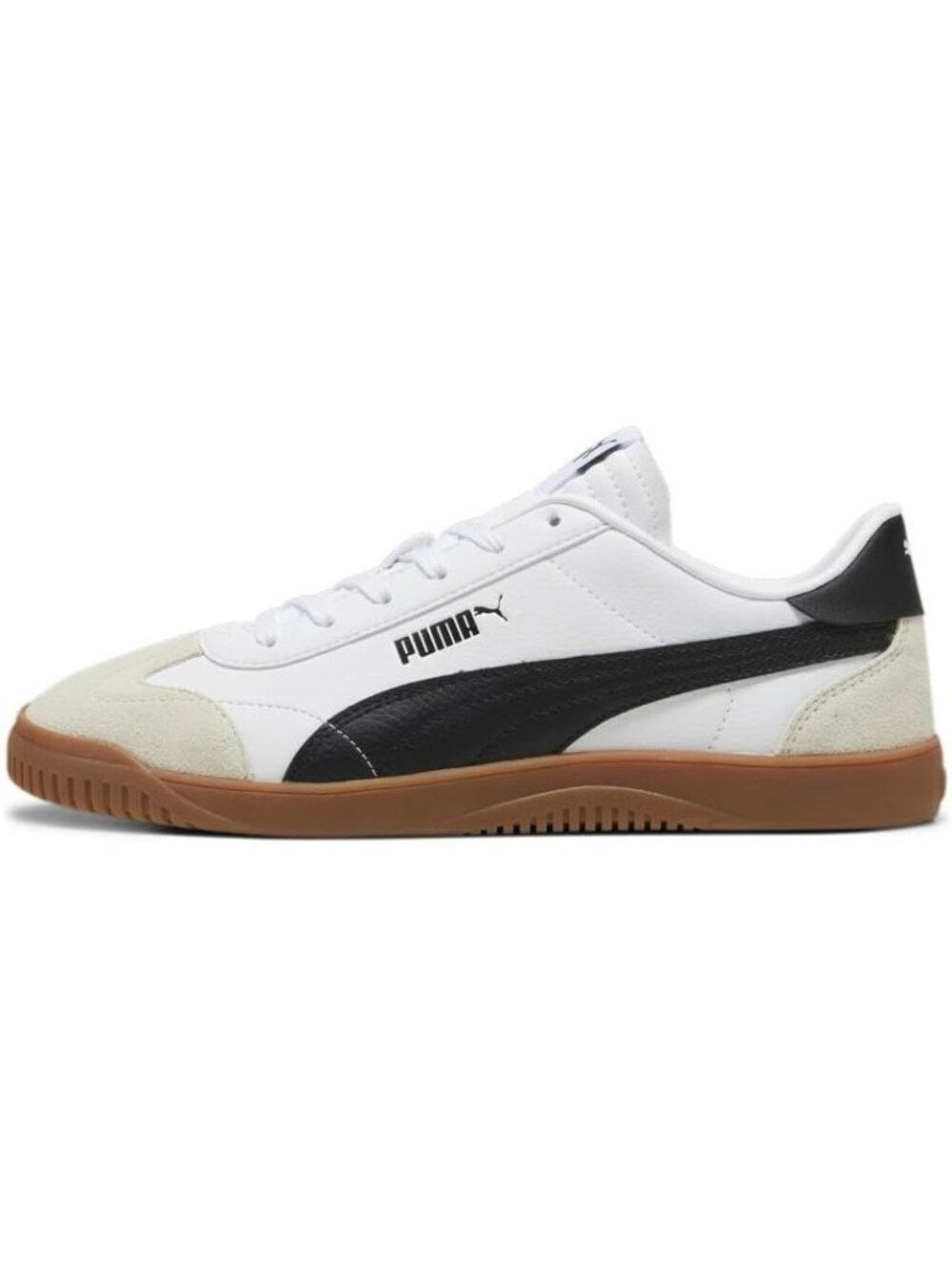 Puma Men's Vapor Grey Round Toe Lace Up Casual Flat Imported Club 5v5 Sneakers